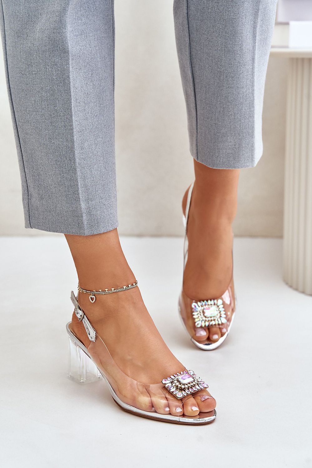  Heel sandals model 215722 Step in style 